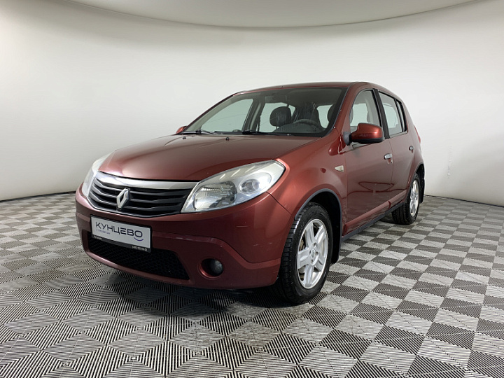 RENAULT Sandero 1.6, 2011 года, Автоматическая, КРАСНЫЙ