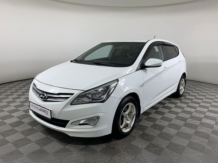 HYUNDAI Solaris 1.4, 2014 года, Механика, БЕЛЫЙ