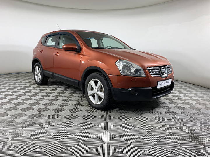 NISSAN Qashqai 2, 2007 года, Вариатор, ТЕМНО-БОРДОВЫЙ