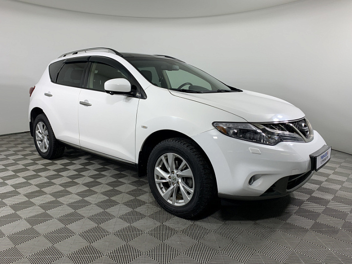 NISSAN Murano 3.5, 2015 года, Вариатор, БЕЛЫЙ