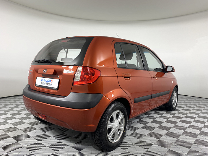 HYUNDAI Getz 1.4, 2007 года, Автоматическая, КРАСНЫЙ