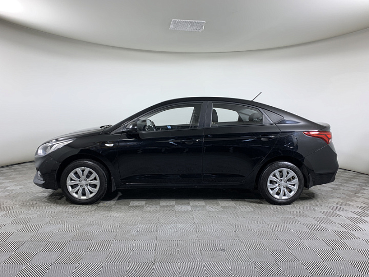 HYUNDAI Solaris 1.4, 2017 года, Автоматическая, ЧЕРНЫЙ
