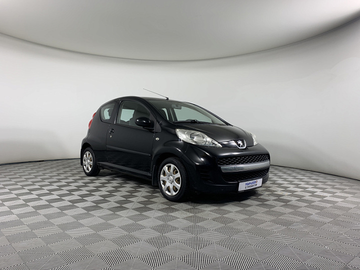 PEUGEOT 107 1, 2010 года, Робот, ЧЕРНЫЙ