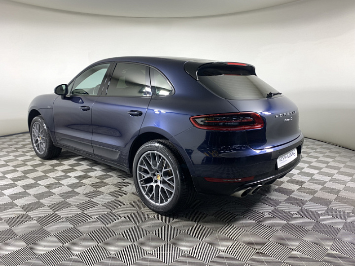Porsche Macan 3, 2017 года, Робот, Синий