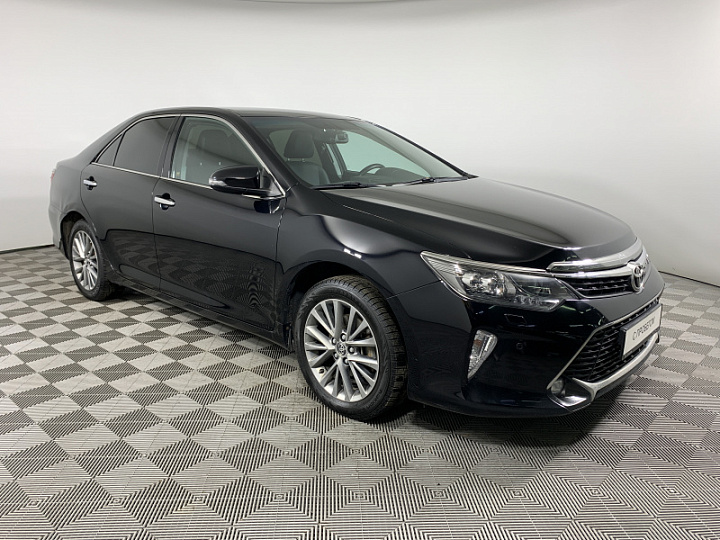 TOYOTA Camry 2.5, 2017 года, Автоматическая, Черный металлик