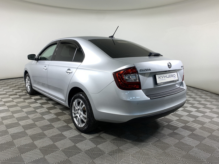 SKODA Rapid 1.4, 2019 года, Робот, Серебристый