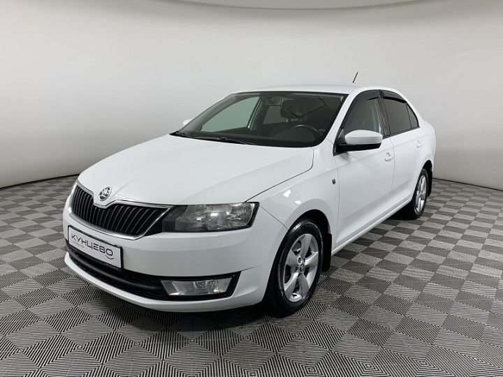 SKODA Rapid 1.6, 2015 года, Автоматическая, БЕЛЫЙ