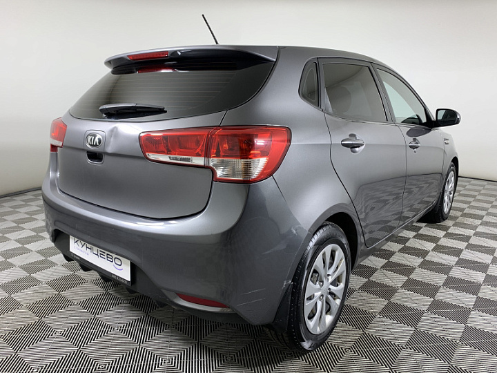 KIA Rio 1.4, 2015 года, Автоматическая, Темно-серый металик