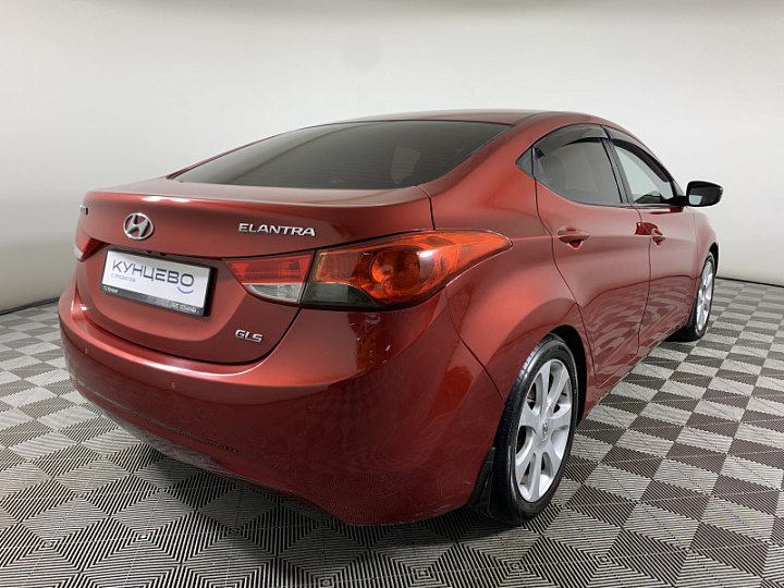 HYUNDAI Elantra 1.8, 2013 года, Автоматическая, КРАСНЫЙ