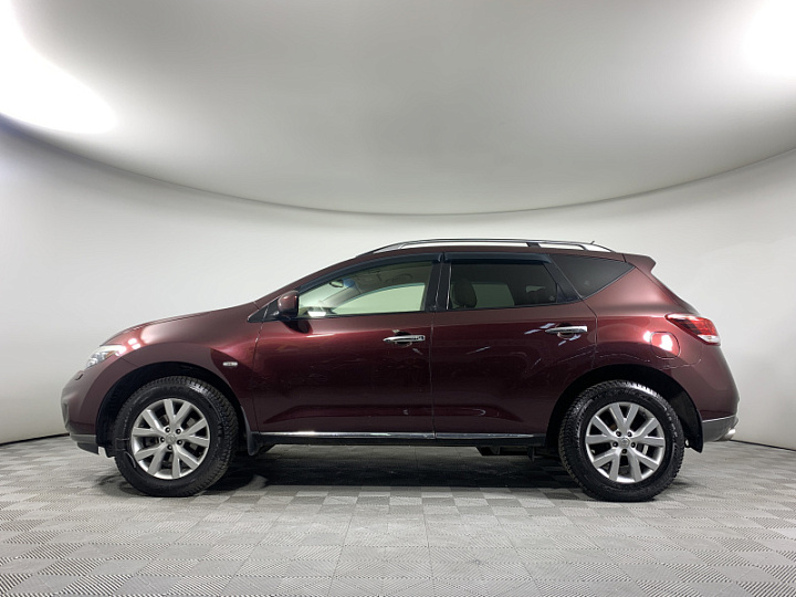 NISSAN Murano 3.5, 2013 года, Вариатор, ТЕМНО-БОРДОВЫЙ
