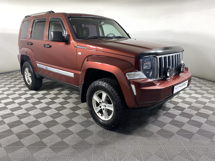 Jeep Cherokee 3.7, 2008 года, Автоматическая, Красный