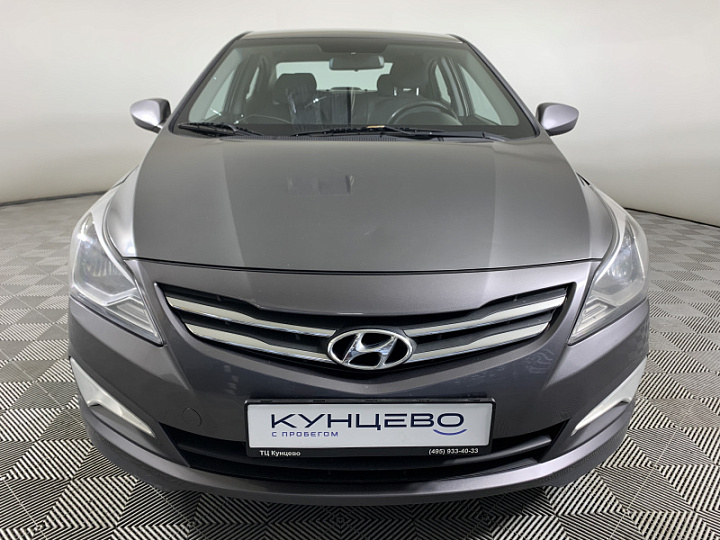 HYUNDAI Solaris 1.6, 2015 года, Автоматическая, ТЕМНО-СЕРЫЙ