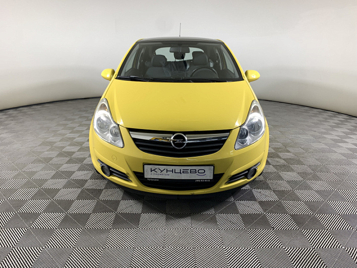 Opel Corsa 1.4, 2008 года, Автоматическая, Желтый