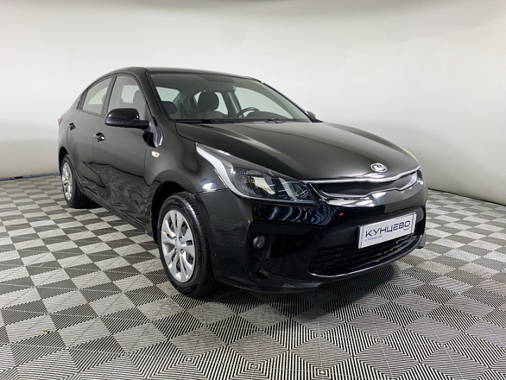KIA Rio 1.4, 2017 года, Автоматическая, ЧЕРНЫЙ
