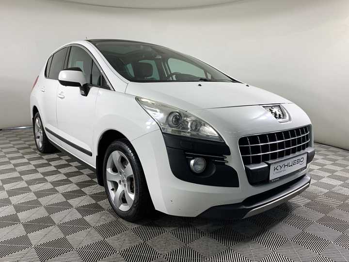 PEUGEOT 3008 1.6, 2012 года, Автоматическая, БЕЛЫЙ