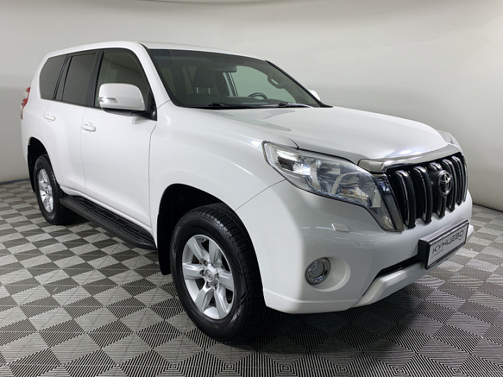 TOYOTA Land Cruiser Prado 2.8, 2015 года, Автоматическая, БЕЛЫЙ