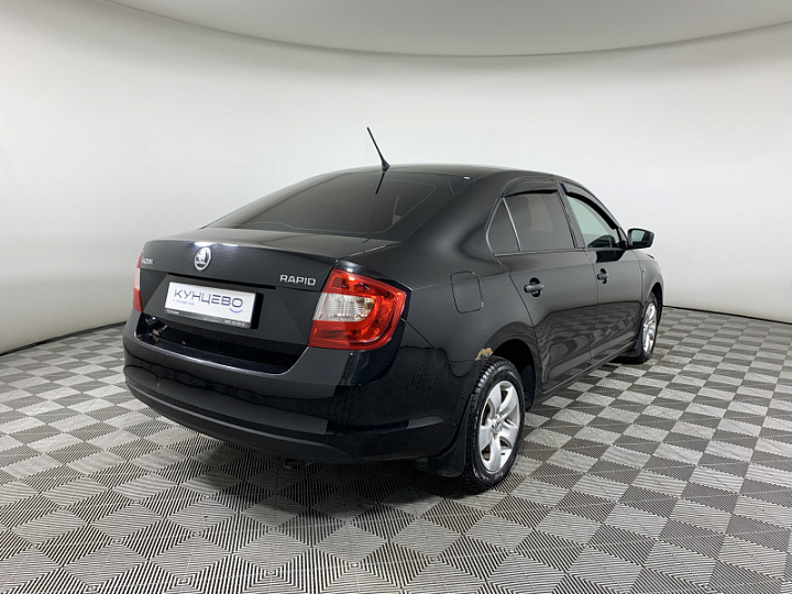 SKODA Rapid 1.2, 2014 года, Механика, ЧЕРНЫЙ