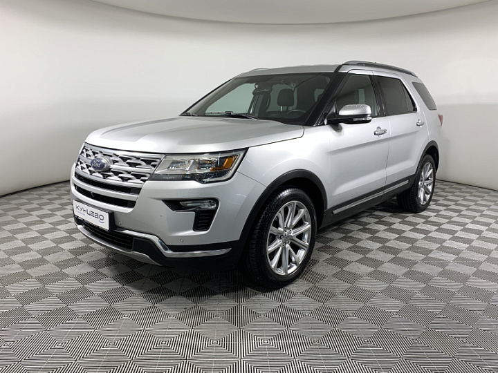 FORD Explorer 3.5, 2018 года, Автоматическая, Серебристый