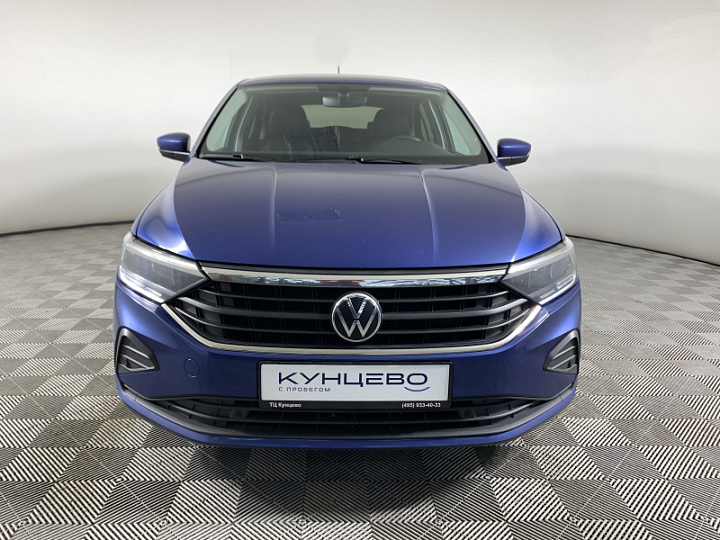 VOLKSWAGEN Polo 1.6, 2021 года, Автоматическая, СИНИЙ