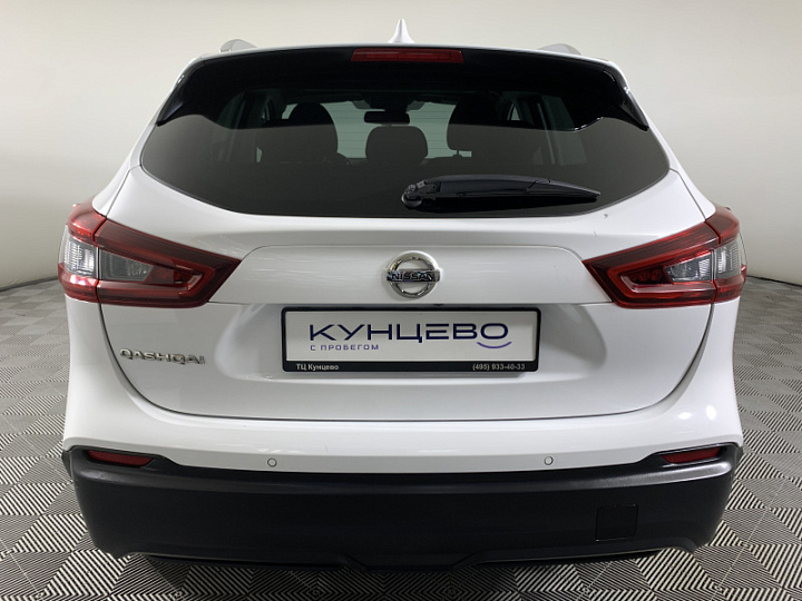 Nissan Qashqai 2, 2021 года, Вариатор, Белый