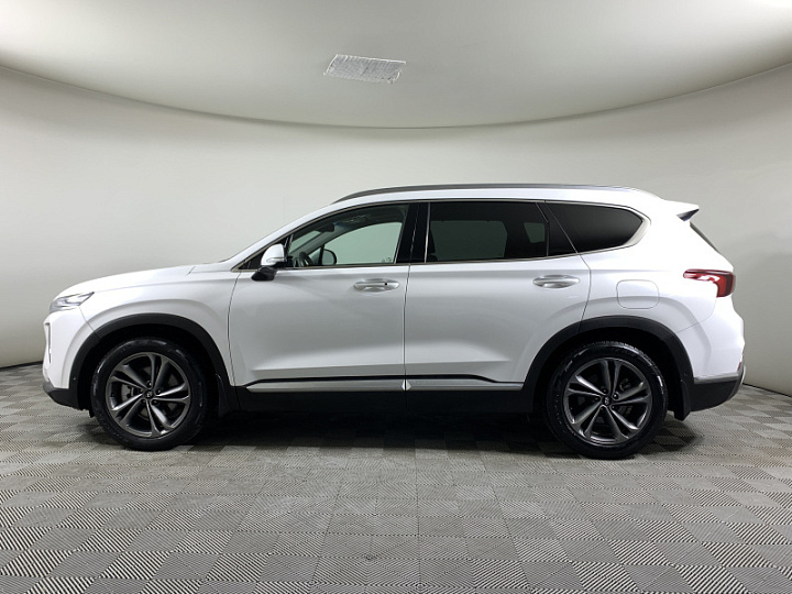 Hyundai Santa Fe 2.2, 2019 года, Автоматическая, БЕЛЫЙ