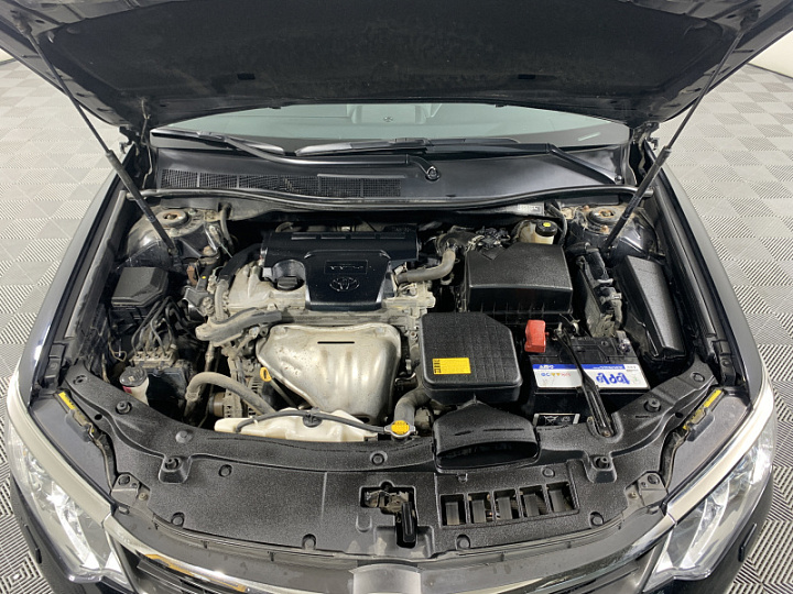 TOYOTA Camry 2.5, 2015 года, Автоматическая, Черный металлик