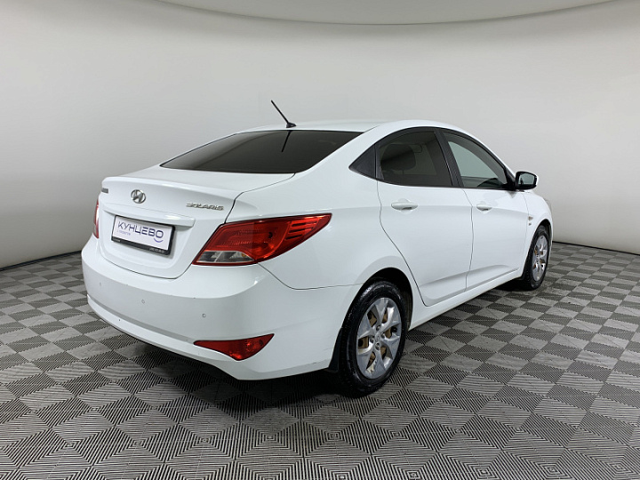 HYUNDAI Solaris 1.6, 2015 года, Автоматическая, БЕЛЫЙ