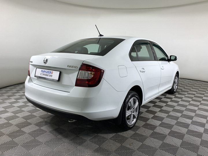 SKODA Rapid 1.6, 2019 года, Механика, БЕЛЫЙ