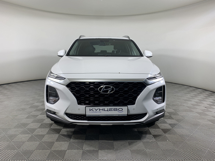 HYUNDAI Santa Fe 2.4, 2018 года, Автоматическая, БЕЛЫЙ