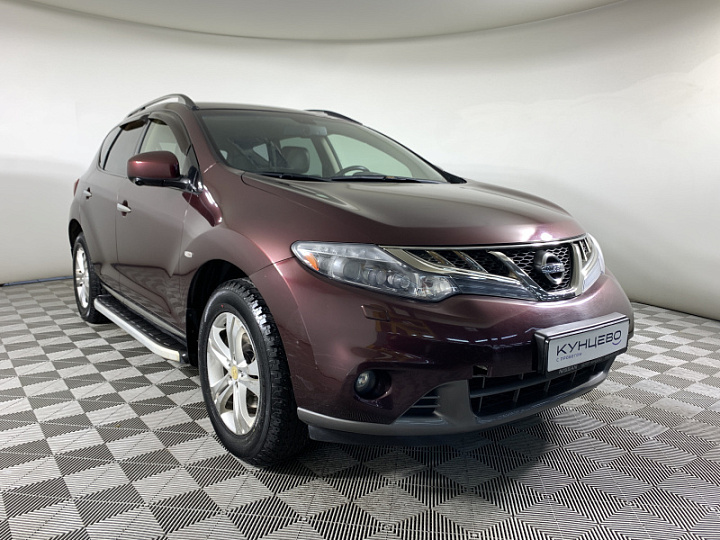 NISSAN Murano 3.5, 2015 года, Вариатор, ТЕМНО-БОРДОВЫЙ