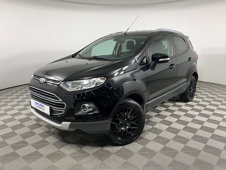 FORD EcoSport 1.6, 2015 года, Робот, ЧЕРНЫЙ