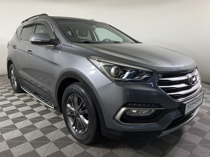 Hyundai Santa Fe 2.4, 2015 года, Автоматическая, СЕРЫЙ