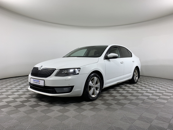 SKODA Octavia 1.8, 2015 года, Робот, БЕЛЫЙ