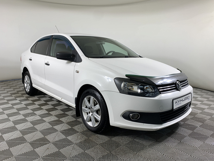 VOLKSWAGEN Polo 1.6, 2012 года, Механика, БЕЛЫЙ