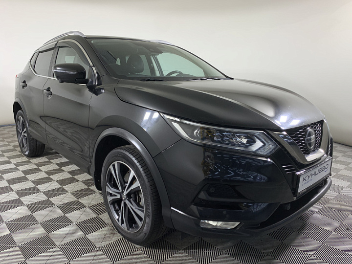 NISSAN Qashqai 2, 2019 года, Вариатор, ЧЕРНЫЙ
