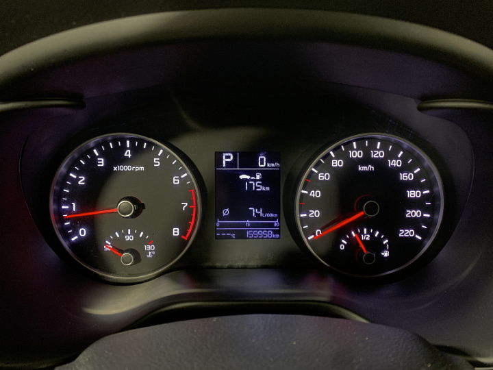 KIA Rio 1.4, 2017 года, Автоматическая, СИНИЙ