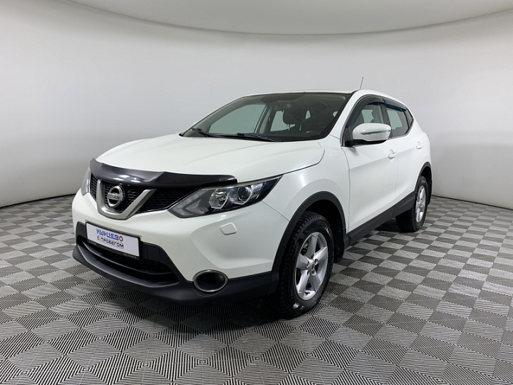 NISSAN Qashqai 2, 2014 года, Вариатор, БЕЛЫЙ