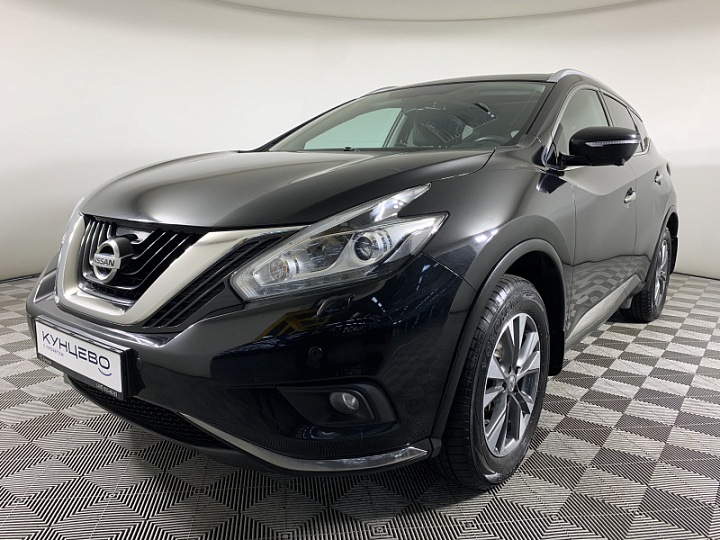 NISSAN Murano 3.5, 2017 года, Вариатор, ЧЕРНЫЙ