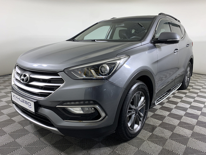 HYUNDAI Santa Fe 2.4, 2015 года, Автоматическая, СЕРЫЙ