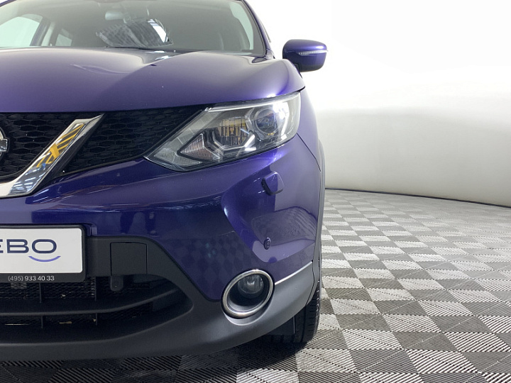 Nissan Qashqai 2, 2018 года, Вариатор, ТЕМНО-СИНИЙ