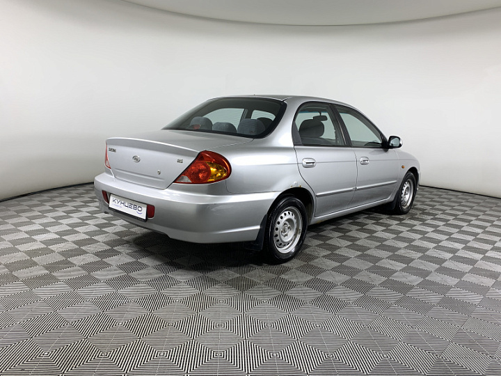 KIA Spectra 1.6, 2007 года, Механика, Серебристый