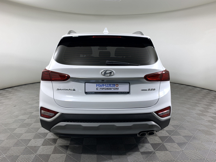 HYUNDAI Santa Fe 2.2, 2019 года, Автоматическая, БЕЛЫЙ