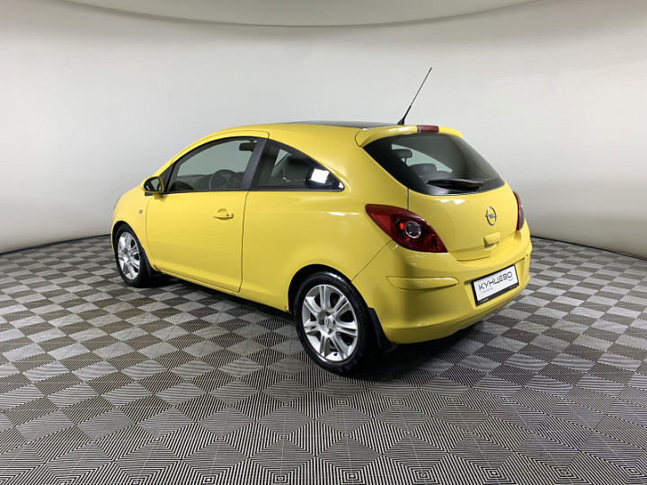 Opel Corsa 1.4, 2008 года, Автоматическая, Желтый