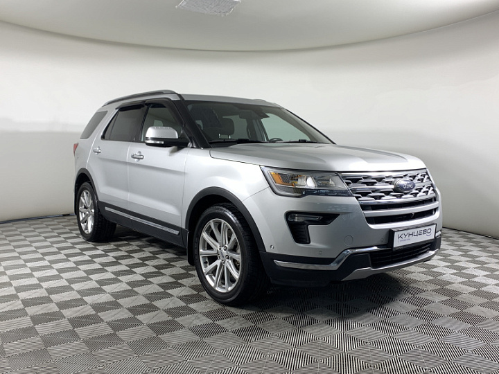 FORD Explorer 3.5, 2018 года, Автоматическая, Серебристый