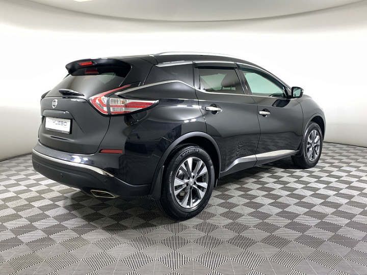 Nissan Murano 3.5, 2016 года, Вариатор, Черный