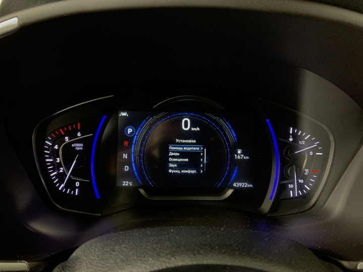 HYUNDAI Santa Fe 2.2, 2019 года, Автоматическая, ЧЕРНЫЙ