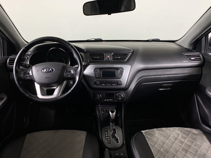 KIA Rio 1.6, 2014 года, Автоматическая, Серый