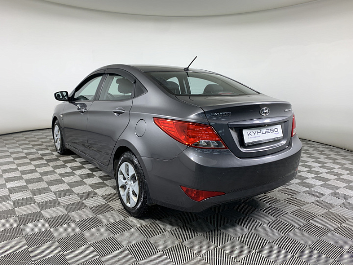 HYUNDAI Solaris 1.6, 2015 года, Автоматическая, ТЕМНО-СЕРЫЙ