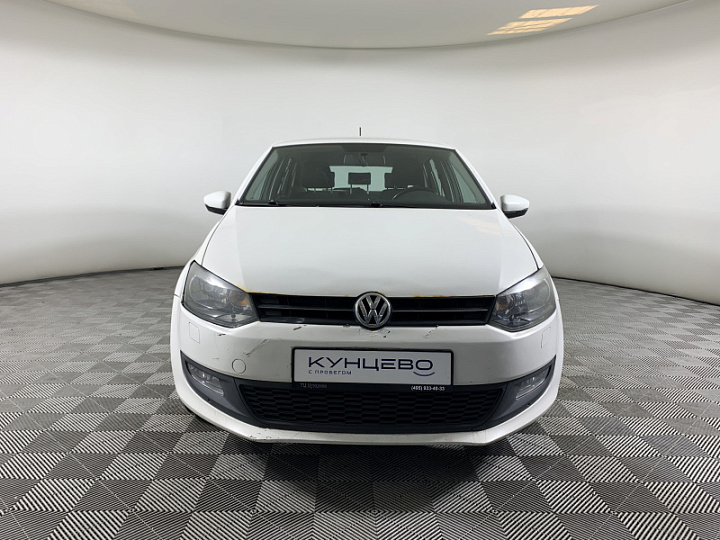VOLKSWAGEN Polo 1.4, 2010 года, Робот, БЕЛЫЙ