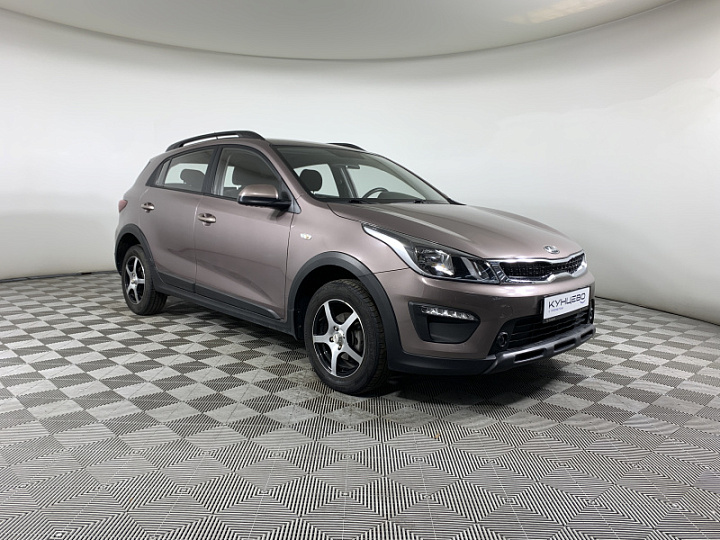 KIA Rio X-Line 1.6, 2019 года, Автоматическая, КОРИЧНЕВЫЙ